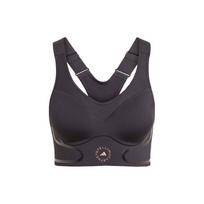 adidas by Stella McCartney Moteriškas juodas sportinis liemenukas su aukštu palaikymu FU0275 80A