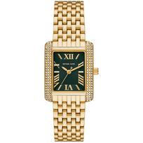 Michael Kors MK4742 Emery Žalias ciferblatas Moteriškas laikrodis 33mm auksas