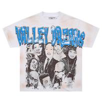 V107 Vale Valley Dreams ARUSHMORE TEE Vasariniai Gatvės Madingi Marškinėliai S