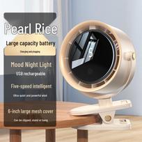 Yabuka Portable USB Clip-On Desk Fan