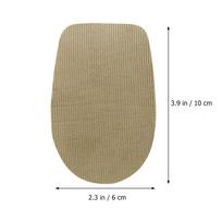 2pcs Inner Heightening Shoe Pad Latex Silicone Thickened Non-Slip Insoles For Sneakers Boots Comfortable Height Increase Shoe
