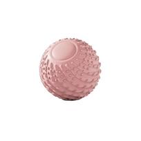 Deep Tissue TPE Yoga Fitness Roller Ergonomic Design Myofascial Release Tool  Relieve Fatigue Pink Single Ball