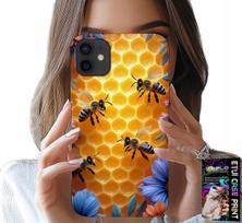 Etui Do Iphone 12 Mini - Pszczoły Ul Plaster Miodu Plecki Case