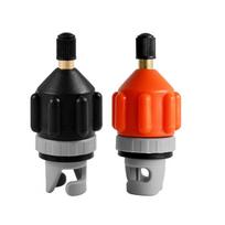 SUP Kayak Air Valve Adapter for Car Pump Inflation oranžinė