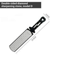 Knife Sharpener Bars 400 Grit Multi-Tool Kitchen Knives Tungsten Steel Ceramic Grinding Double-Sided Whetstone M