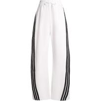 Adidas Story Woven Banano Kelnės Šaunios Laisvos Sportinės Raišteliu Banano Laisvalaikio Kelnės Moteriškos Kelnės KB5223 XL
