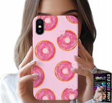 Etui Do Iphone Xs Max - Wzór Z Pączkami Donatami Polewą Cukrową