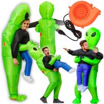 Alien Ufo Costume, Inflatable, Self-Inflating, Halloween Costume