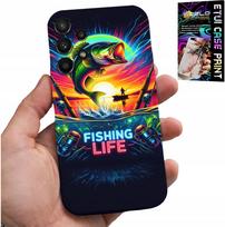 Samsung Galaxy A32 5G Tok - Horgászminták Halhorgászbot Hátizsák