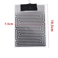 (YOUU06)Metal Heating Pad Hand Warmer Heated Insole USB Heating Film Electric Heat Mat juoda
