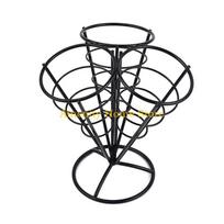F26C 3 in 1 French Fry Stand Holder Fries Cone Basket Rack for Fries Potato Chips Ice Cream Fish Chicken Appetizers Kitchen