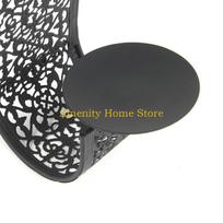 F26C Metal Candle Holder Modern Light Luxury Carfts GIft Supplies Accessory for Christmas Halloween New Year Gifs CN