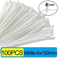 New Screw Hole Nylon Cable Ties Multipurpose Heavy Duty Adjustable Self-locking Cord Ties Organizer Straps DIY Fastening Loop