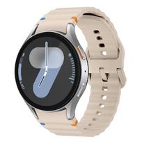 Straps for Samsung Galaxy watch 7/FE/5 Pro/4/6/6 classic 44mm 40mm 45mm Silicone sport belt bracelet correa Galaxy watch 7 Band Galaxy watch 7 40mm