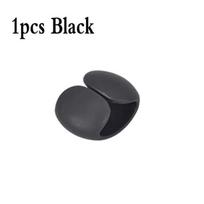 Silicone Cable Organizer USB Cable Winder Flexible Cable Management Clips For Mouse Headphone Earphone Car Data Line Holder