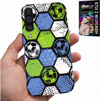 Etui Do Samsung Galaxy A70 - Piłkarskie Wzory Plecków Football Case