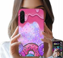 Etui Do Samsung Galaxy A36 5G - Słodkie Donuty Z Lukrem W Tle + Szkło