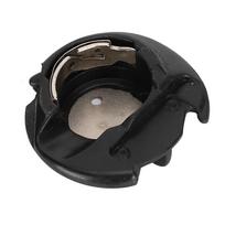 Multifunctional Bobbin Cover Rotating Hook Plastic, Iron Hook Bobbin Case Black Rotating Bobbin Case Sewing Machine Accessory