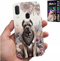 Etui Do Samsung Galaxy A20E - Psie Rasy Psie Wzory Pokrowiec + Folia