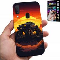 Etui Do Samsung Galaxy A20E - Monstertruck, Ciężarówka, Wzory + Szkło