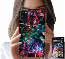 Etui Do Samsung Galaxy A21S - Świąteczne Bombki, Choinka, Case + Folia