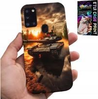 Etui Do Samsung Galaxy A21S - Czołg, Wojna, Militaria, Wojskowe, Wzory