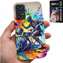 Etui Do Samsung Galaxy A23 5G - Rock Perkusja Bębny Kościotrup Pokrowiec