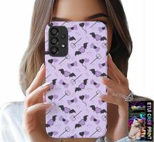 Etui Do Samsung Galaxy A23 5G - Modne Wzory Widły Serca Kokardki Kokarda