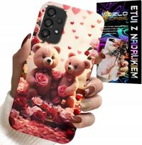 Etui Do Samsung Galaxy A23 5G - Misie, Love You, Serca Wiele Wzorów Case