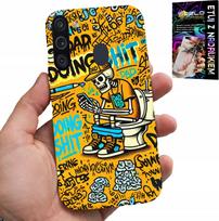 Etui Do Samsung Galaxy A21 - Doing Shit Kościotrup Na Kiblu Case