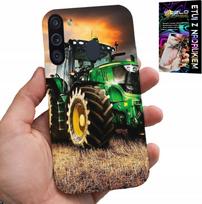 Etui Do Samsung Galaxy A21 - Traktor Ciągnik Rolniczy Farma + Szkło