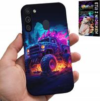 Etui Do Samsung Galaxy A21 - Monstertruck Mega Ciężarówka Wzory Case