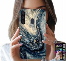 Etui Do Samsung Galaxy A21 - Kamienne Eleganckie Wzory Obudowa Case