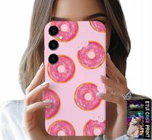 Etui Do Samsung Galaxy M15 5G - Wzór Z Pączkami Donatami Polewą Cukrową