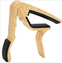 Guitar Capo Clamp for Electric & Acoustic Ukulele Guitar Quick Trigger Release smėlis