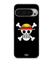 Dėklas - Maniacase - Google Pixel 9 Pro - One Piece vėliava - Silikonas - Minkštas juoda