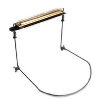 Adjustable Mouth Organ Hang Neck Holder Stand 10 Holes Harmonica Metal Bracket