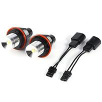 2pcs 5W White LED Angel Eyes Halo Ring Light Lamp Bulbs for BMW E39 E60 E53 E63 E66 Headlight