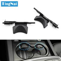 LHD Car Center Console Water Cup Holder Drink Stand Beverage Holder Fixing Buckle For Mercedes BENZ ML GL GLE GLS W166 W292 Left Buckle