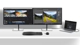 Monitor HP 732xk - Series 7 Pro - LED-Monitor - 80 cm (31.5") - 3840 x 2160 4K @ 120 Hz - IPS Black - 450 cd/m2 - 2700:1 - 5 ms - Thunderbolt 4, HDMI, DisplayPort - Black, srebrny | B7JM6AA#ABB | 198990309705