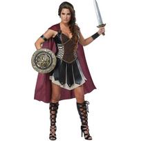 Helovino Viduramžių Karių Xena Kostiumas Moterims Romėnų Princesė Spartietis Gladiatoriaus Kareivis Cosplay Karnavalinė Suknelė M ruda