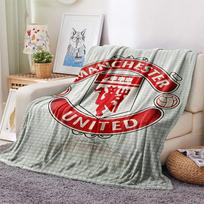 1 vnt. „Manchester United FC“ spaudinio flanelinis pledas, Aukštos kokybės, Patogus visais metų laikais, Namų dekoras, Šiluma ir jaukumas, Puikiai tinka Kalėdų dovanoms 80cm x 120cm