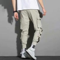 „FiveFive Streetwear“ juodos vyriškos haremo stiliaus sportinės kelnės, vyriškos krovininės kelnės, hiphopo stiliaus laisvalaikio stiliaus kelnės su kišenėmis, vyriškos madingos kelnės, plius dydžiai S chaki