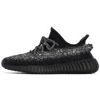 Adidas Originals Yeezy Boost 350 V2 Slip Resistant Abrasion Resistant Low top Casual Shoes Unisex Black ID4811(Team1007-) 36