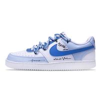 Nike Court Vision 1 Skateboard Shoes Men's Low Top White/Blue DH2987-101(Team408- ) 40