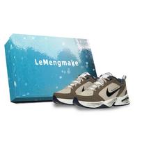 Nike Air Monarch 4 Lemon Joy Low top Chunky Sneakers Men's Brown 415445-102(Team399-S-BOX) 38.5