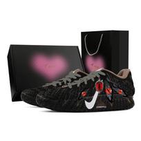 Nike Ja Morant 3 Blazing Thorn, Heart Box Abrasion Resistant Low top Basketball Shoes Men's Black Brown HF2794-200(Team773--) 40