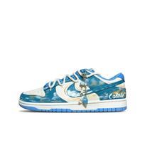 Nike Dunk Madingi neslystantys neslystantys žemi krepšinio batai Unisex DV0833-113(Team1097-) 44.5 blue