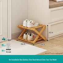 Compact Foldable Shoe Rack: Multi-Layer, No-Install, Space-Saving Storage for Indoor Entrances.