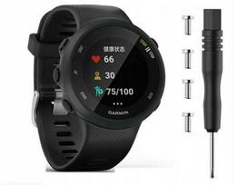 Pasek Silikon Do Garmin Forerunner 45 / 45S Czarny